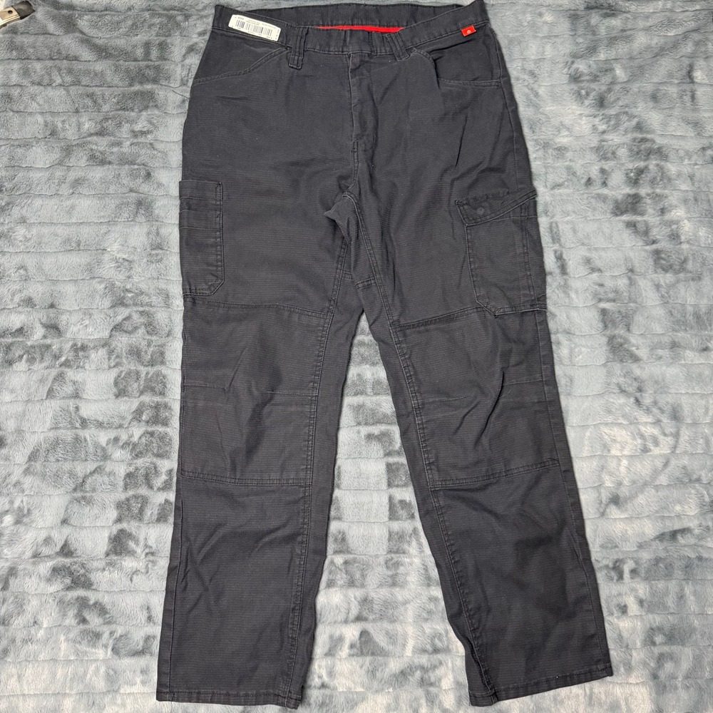 Bulwark FR Cargo Pants Mens 36x31 Gray iQ Series Westex G2 Flame Resistant CAT 2
